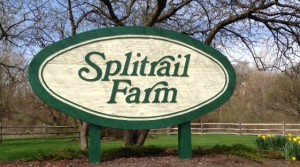 Splitrail Farm Entrance Sign